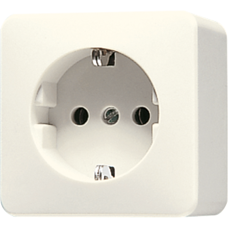 Jung AP600 Wall Outlet Box (WCD Switchgear) (Prise européenne) - 620A