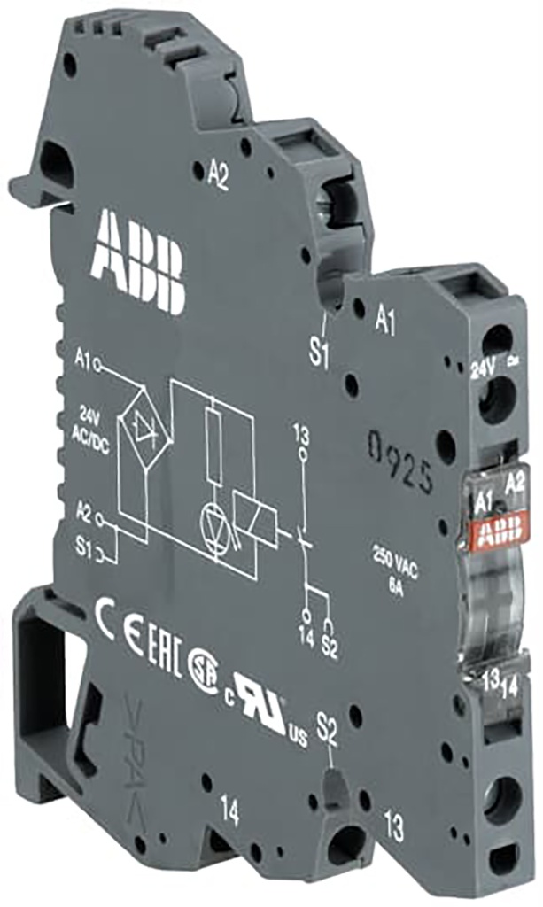 ABB R600 Auxiliary Relay - 1SNA645001R0300