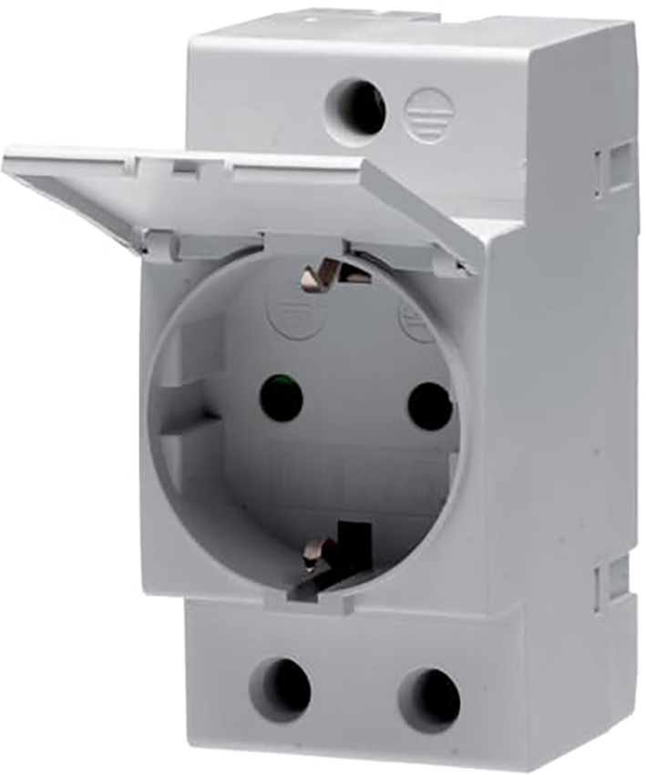 ABB System pro M Kompakt-Wandsteckdose Modular (Europäische Steckdose) - 2CSM211000R0721