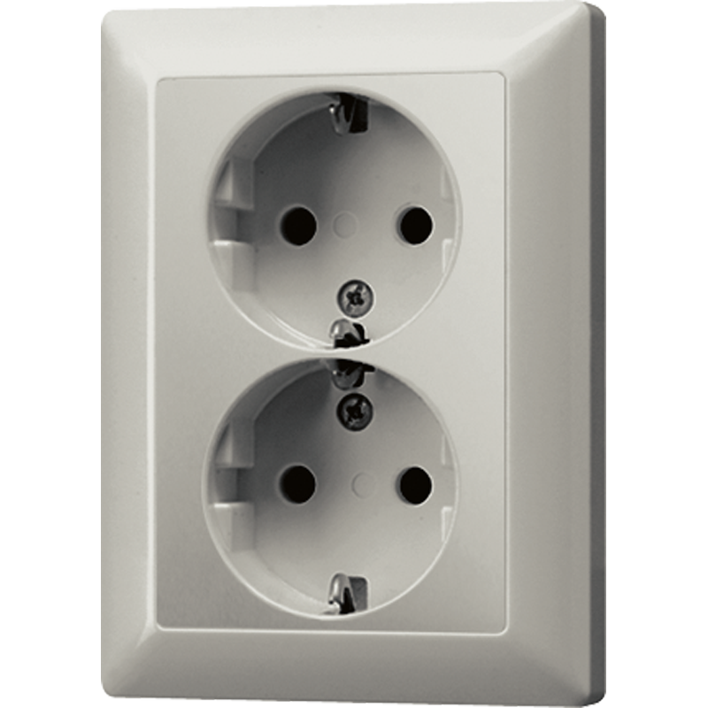 Jung LS Range Wandstopcontact (WCD-schakelmateriaal) (Europese Stekkerdoos) - ES5020KI-L