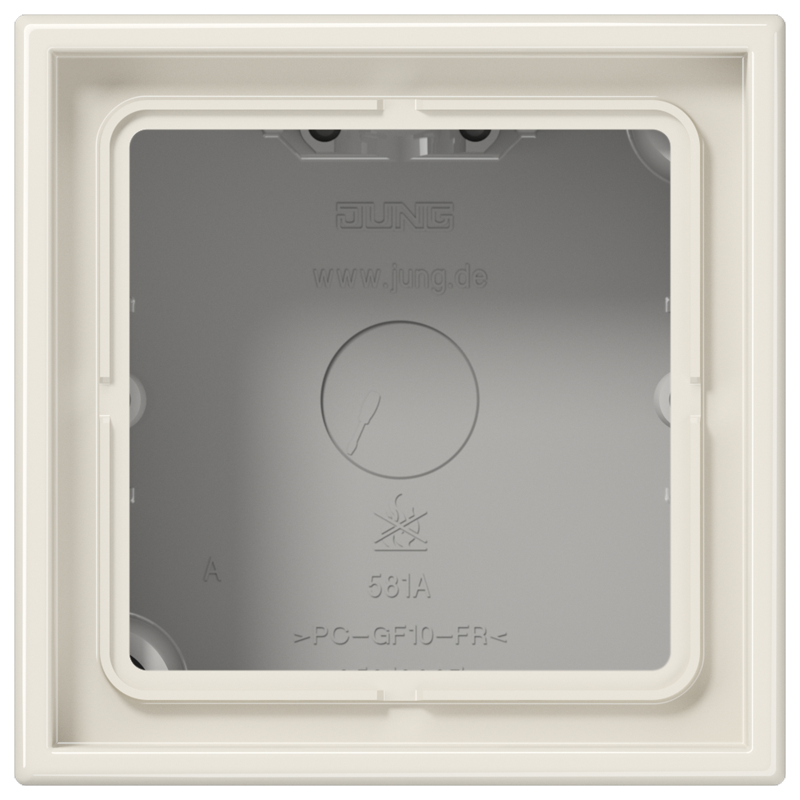 Jung LS RANGE Surface-Mounted Switchgear - LS581AW