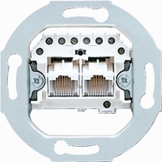 Jung Basic Element Data Socket Twisted Pair - UAE2X8UPO