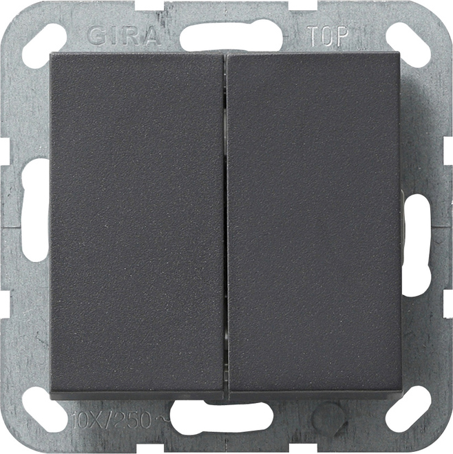 Gira System 55 Installation Switch - 012828