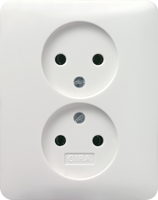 Gira Standard 55 Wall Socket Outlet (WCD Switchgear) - 079804