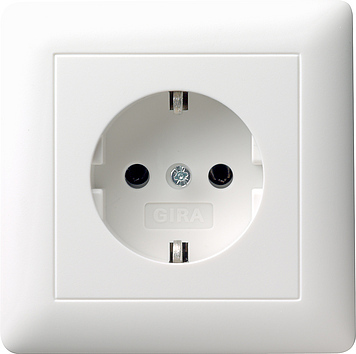 Gira Standard 55 Wall Socket Outlet (WCD Switchgear) - 044027