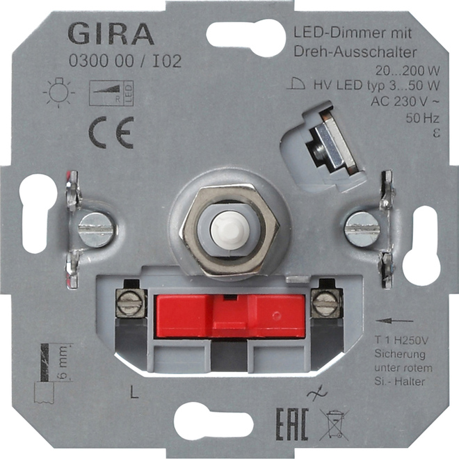 Gira Variateur D'unité De Base - 030000