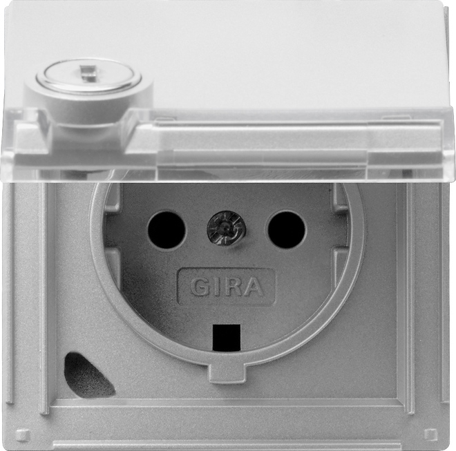 Gira TX44 Wall Socket Outlet (WCD Switchgear) - 044765