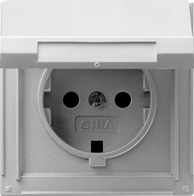 Gira TX44 Wall Socket Outlet (WCD Switchgear) - 045465