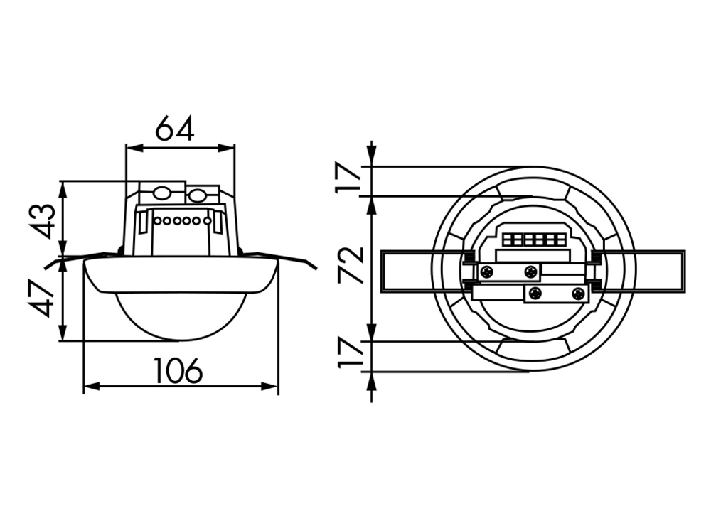 Interruptor de Movimiento BEG Luxomat (completo) - 92274