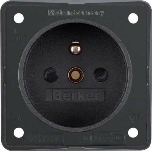 Hager Berker Integro Wall Outlet (WCD Switchgear) - 961952505