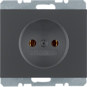 Hager Berker K.1/K.5 Wall Outlet (WCD Switchgear) - 6167157006