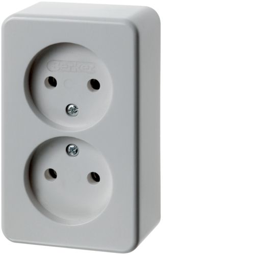 Hager Berker Wall-Mounted Socket Outlet (WCD Switchgear) - 61672149