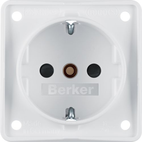 Hager Berker Integro Wall Outlet (WCD Switchgear) - 941952502