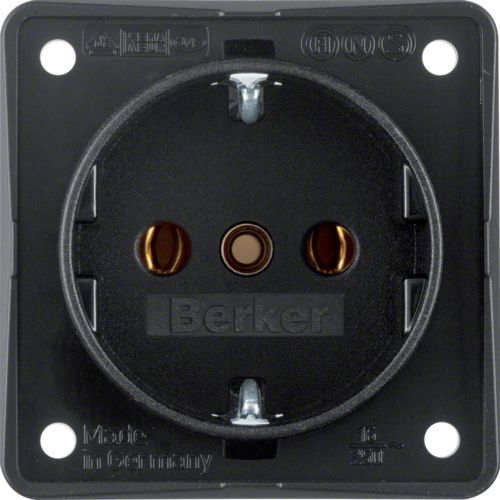 Hager Berker Integro Wall Outlet (WCD Switchgear) - 9418505