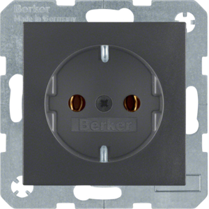 Hager Berker S.1/B.3/B.7 Wall Outlet (WCD Switchgear) - 47431606