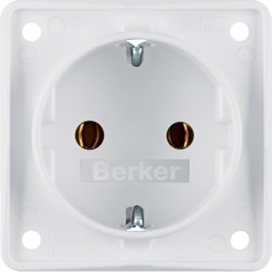 Hager Berker Enchufe Mural Integro (Interruptor WCD) - 947782502