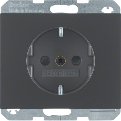 Hager Berker K.1/K.5 Wall Outlet (WCD Switchgear) - 47357006