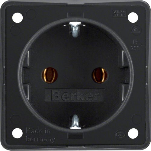 Hager Berker Integro Wall Outlet (WCD Switchgear) - 947782503