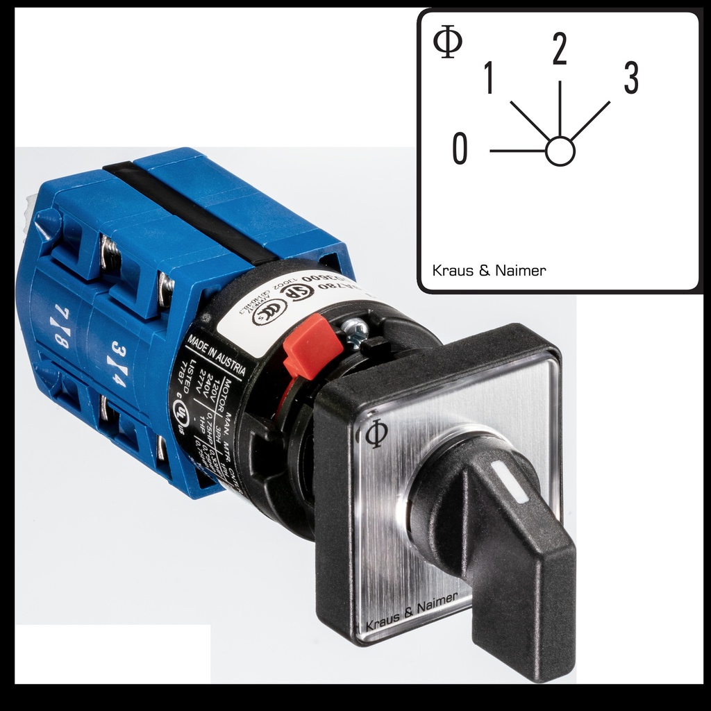 Kraus & Naimer A241 Steuerschalter - CG4 A241 FS2-V