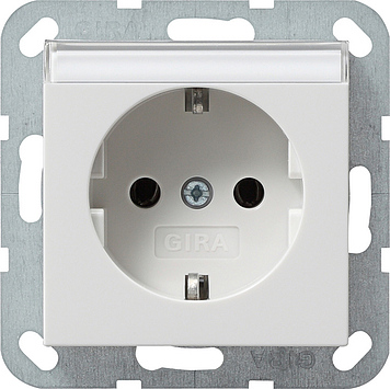 Gira System 55 Wall Socket Outlet (WCD Switchgear) - 045703