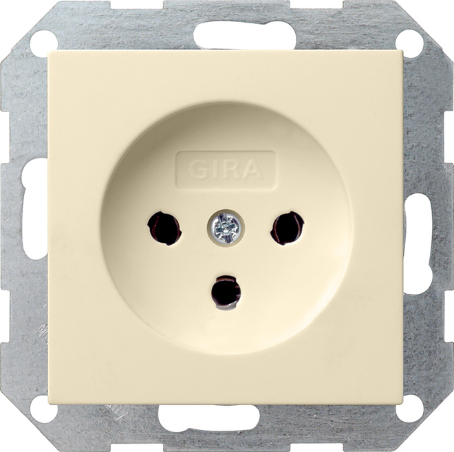 Gira System 55 Wall Socket Outlet (WCD Switchgear) - 047901