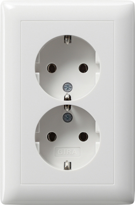 Gira Standard 55 Wall Socket Outlet (WCD Switchgear) - 078203