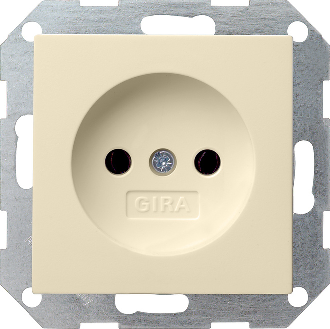 Gira System 55 Wall Socket Outlet (WCD Switchgear) - 048001