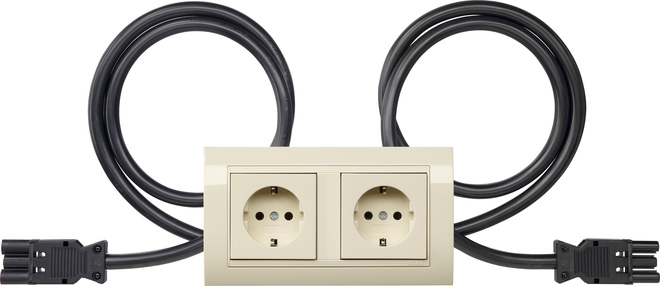 Gira Standard 55 Wall Socket Outlet (WCD Switchgear) - 0748021