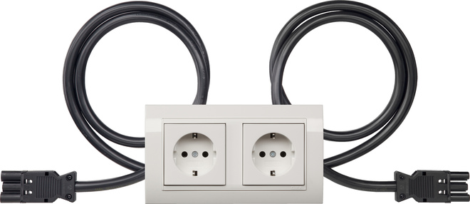 Gira Standard 55 Wall Socket Outlet (WCD Switchgear) - 0748023