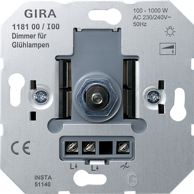 Gira Basic Unit Dimmer - 118100