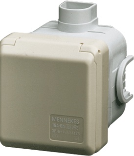 Mennekes Cepex CEE Wall Outlet - 4245