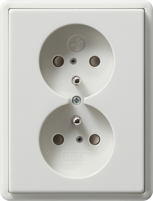 Gira Standard 55 Wall Socket Outlet (WCD Switchgear) - 079503