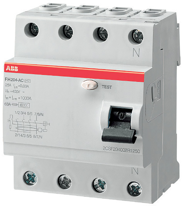 ABB System Pro M Compacto Dispositivo De Corriente Residual - 2CSF204102R1630