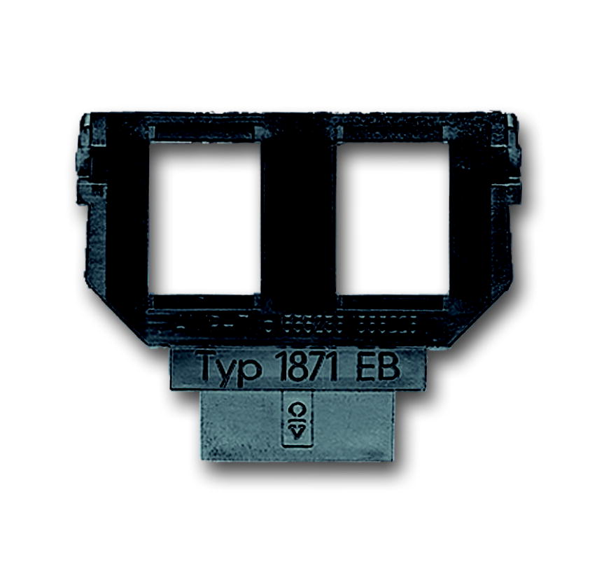 ABB Unidad Básica Busch-Jaeger Placa de Aparamenta Insertada - 2CKA001764A0273