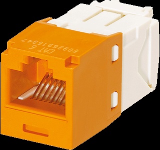 Conector Modular Mini-Com Panduit - CJ688TGOR