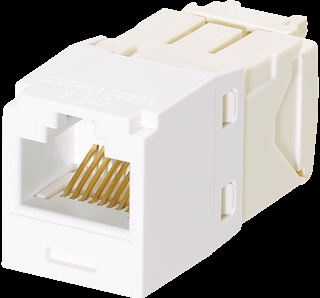 Panduit Mini-Com Connecteur Modulaire - CJ688TGWH