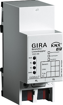 Gira KNX DIN-Rail Line Coupler Bus System - 102300