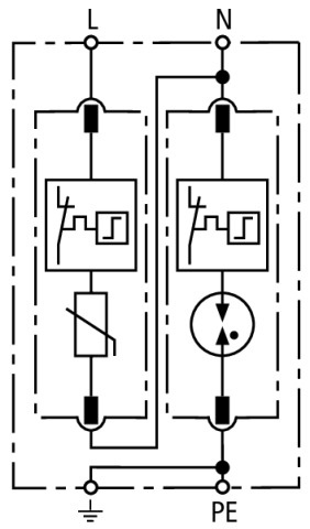 DEHN DEHNguard Überspannungsschutz für das Netz - 952110