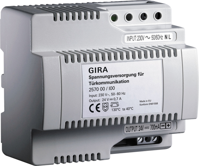 Gira Power Supply Communication de porte - 257000