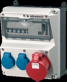 Mennekes AMAXX CEE Socket Combination - 920062