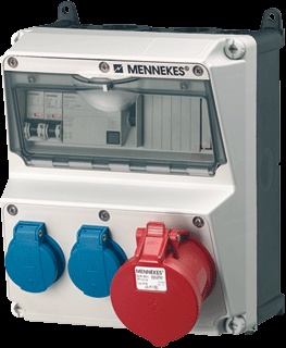 Mennekes AMAXX CEE Socket Combination - 920063