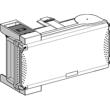 Schneider Electric Canalis Caja de derivación Manguito de barra colectora - KSB25SD4