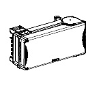 Schneider Electric Boîte de dérivation Canalis Manchon de jeu de barres - KSB63SD4