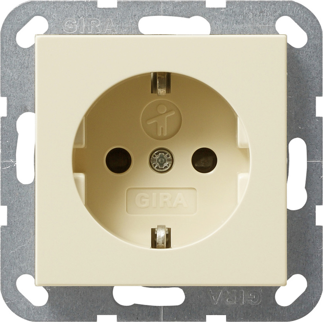 Gira System 55 Base De Enchufe De Pared (interruptor WCD) - 275501