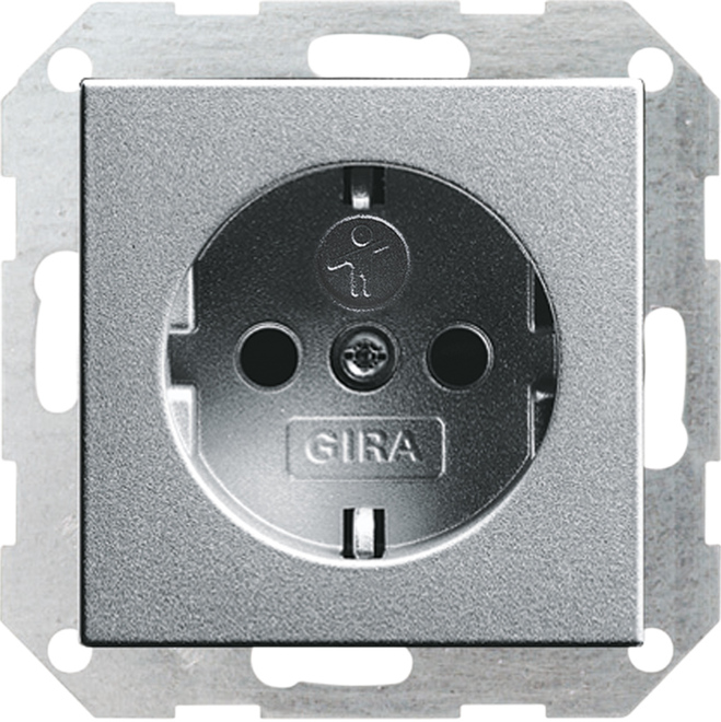 Gira System 55 Base De Enchufe De Pared (interruptor WCD) - 275526