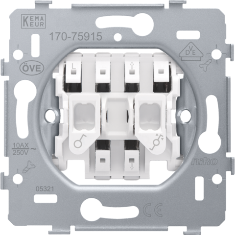 Niko Basis Element Jaloezie Schakelaar - 170-75915