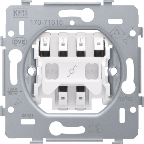 Niko Basic Element Installation Switch - 170-71615