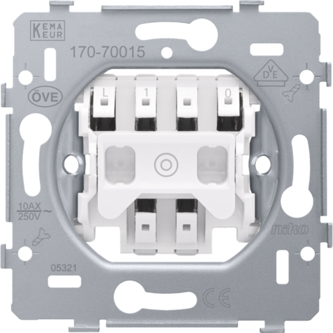 Niko Basic Element Druckknopf - 170-70015