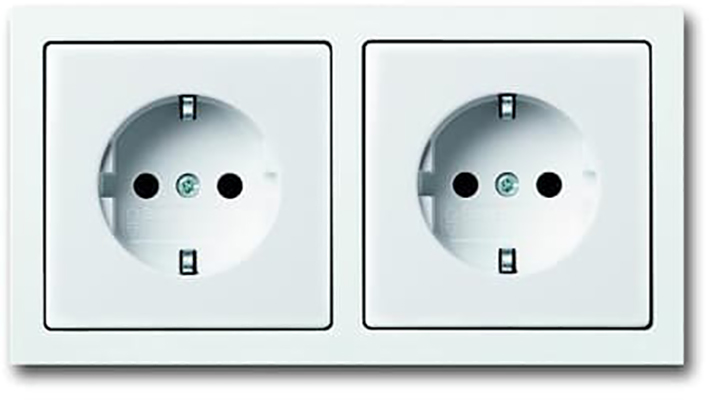 ABB Busch-Jaeger Future Wall Outlet (WCD Switchgear) - 2CKA002014A1466