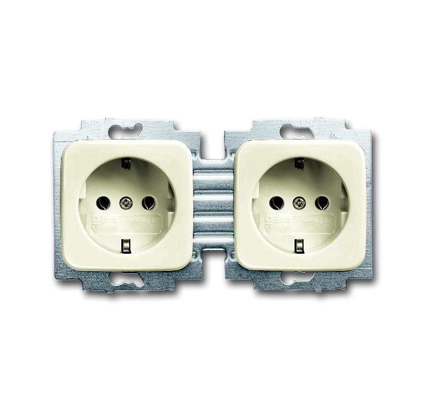 ABB Busch-Jaeger SI Wall Outlet (WCD Switchgear) - 2CKA002014A1472